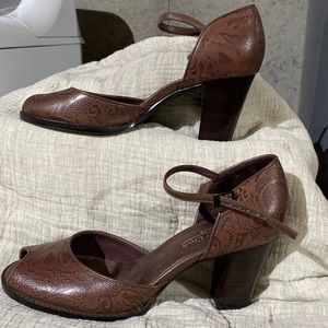 Wore once cold water creek brown heels